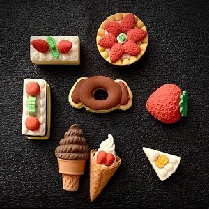 Mini Dessert Erasers ✏️